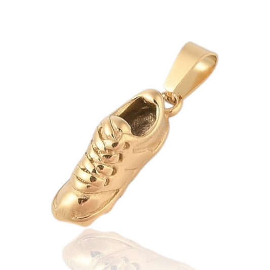 Gold trainer charm